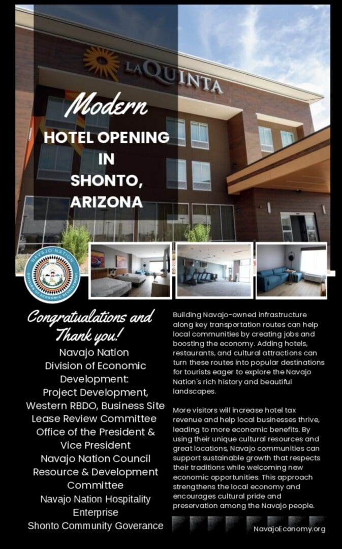 Annoucement Shonto Hotel