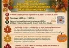 Eastern Regional Business Development Office workshop flyer